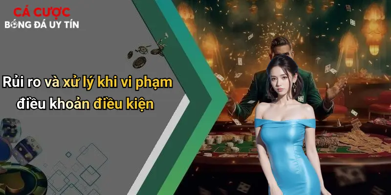 Rủi ro và xử lý khi vi phạm điều khoản điều kiện