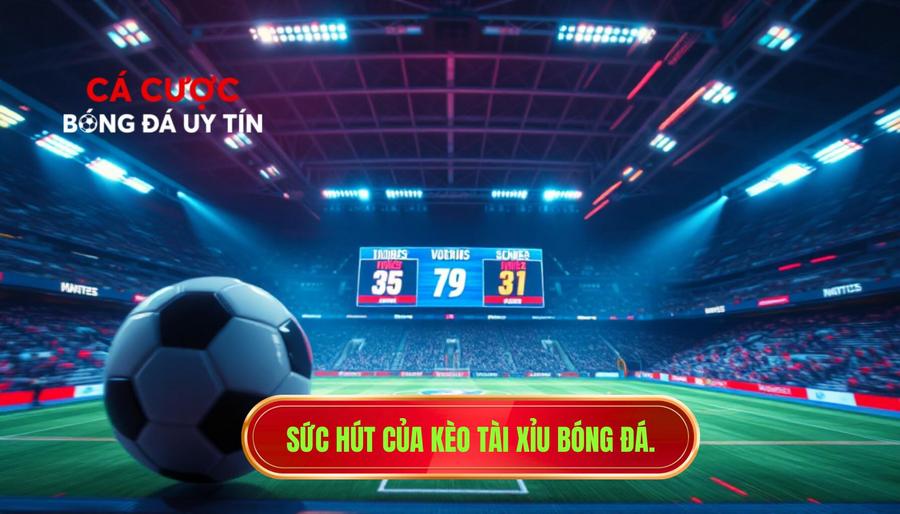 Sức hút của kèo tài xỉu bóng đá.