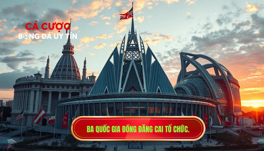 2. Ba quốc gia đồng đăng cai tổ chức.