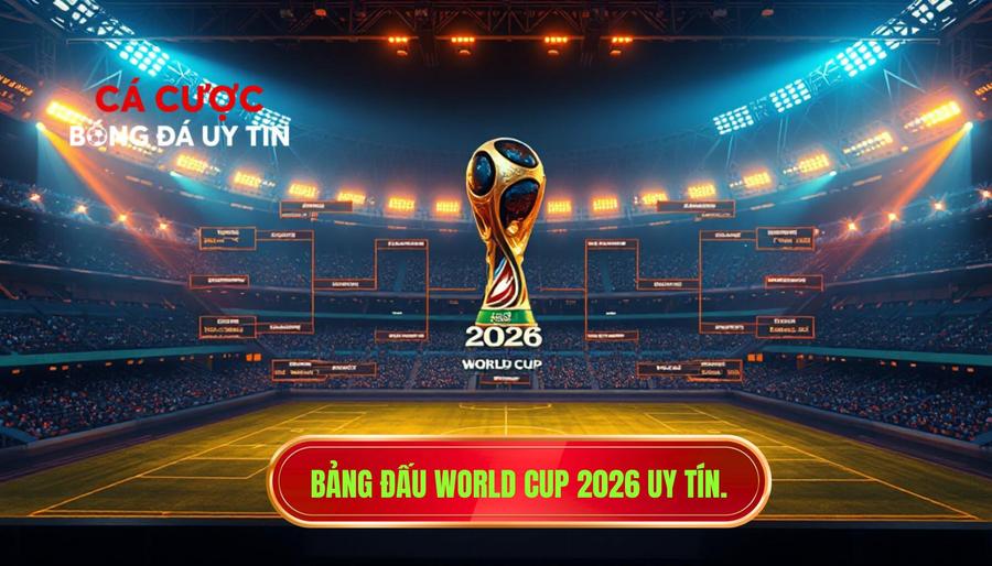 Bảng đấu World Cup 2026 uy tín.