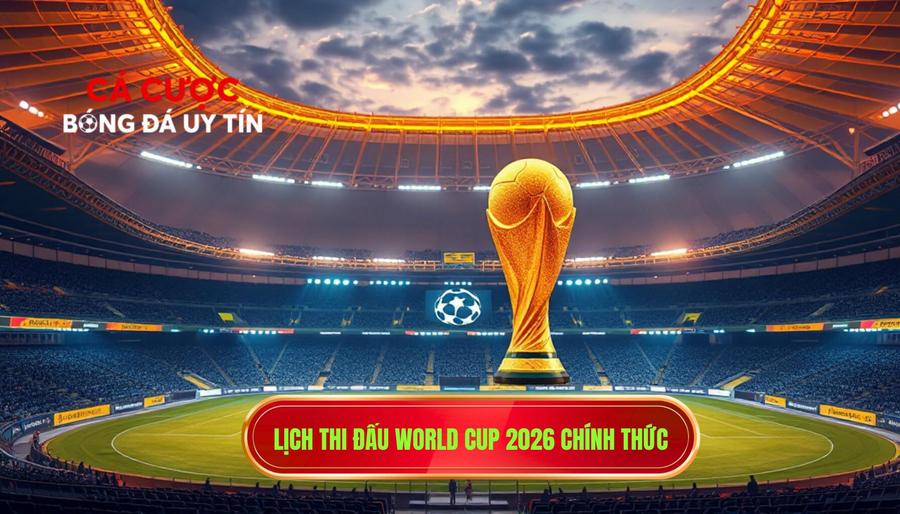 Lịch thi đấu World Cup 2026 chính thức